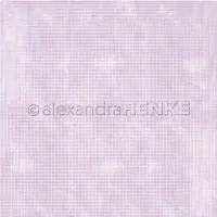 Kariert auf Lavendel - Alexandra Renke - Designpapier -12"x12"