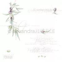 The Olive - Alexandra Renke - Designpapier - 12"x12"