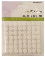 Hook & Loop Rounds - 10mm - CraftEmotions