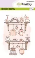 Baby Shelf Clear Stamps CraftEmotions