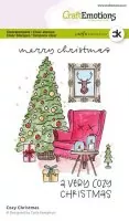 Cozy Christmas Clear Stamps CraftEmotions
