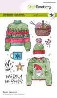 Warm Sweaters - Clear Stamps - CraftEmotions