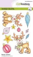 Randy Reindeer - Lian Qualm - Clear Stamps - CraftEmotions