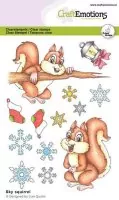 craftemotions clearstamps Sky Squirrel Lian Qualm