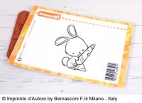 Coniglietto Carota - Rubber Stamps - Impronte D'Autore