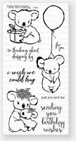 I Wish We Could Hug - Clear Stamps - Picket Fence Studios