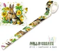 Sunflower & Hare Washi Tape AALL & Create