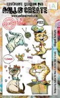 AALL & Create - Alleycat Acrocats - Clear Stamps #1123