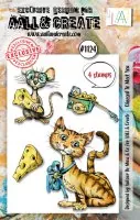 AALL & Create - Cheesed To Meet You - Clear Stamps #1124