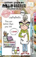 AALL & Create - Craftaholic Dee - Clear Stamps #1136