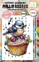 aall create clear stamp Buttercream Birdy Bliss