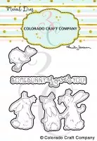 3 Bunnies & Robin - Stanzen - Colorado Craft Company