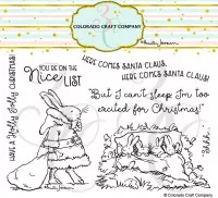 Santa Bunny - Stempel - Colorado Craft Company