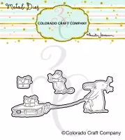 Sled Bunny - Stanzen - Colorado Craft Company