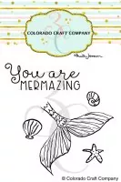 Mermazing Mini - Stempel - Colorado Craft Company