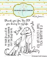 Best In Me Clear Stamps Colorado Craft Company by Anita Jeram