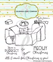 Meowy Christmas - Stempel - Colorado Craft Company