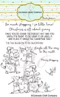 Merry Shopping Clear Stamps Colorado Craft Company by Anita Jeram