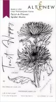Paint A Flower - Spider Mums - Clear Stamps - Altenew