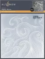 Mighty Waves - 3-D Embossing Folder - Altenew