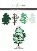 Chestnut Tree Layering - Stanzenset - Altenew
