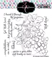 The Grapevine Clear Stamps Colorado Craft Company Big & Bold