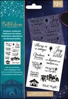 Bethlehem Collection - Wonderous Sentiments - Stempel - Crafters Companion