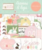 Here Comes Easter - Frames & Tags - Die Cut Embellishment - Carta Bella