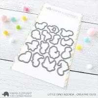Little Dino Agenda - Creative Cuts - Stanzen - Mama Elephant