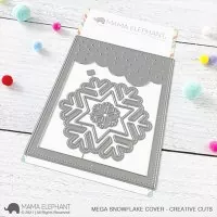 Mega Snowflake Cover - Creative Cuts - Stanzen - Mama Elephant