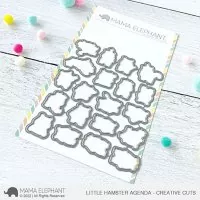 Little Hamster Agenda - Creative Cuts - Stanzen - Mama Elephant