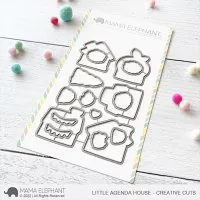 Little Agenda House - Creative Cuts - Stanzen - Mama Elephant