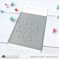Raindrops Cover - Creative Cuts - Stanzen - Mama Elephant