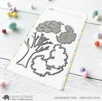 Evergreen Tree - Creative Cuts - Stanzen - Mama Elephant
