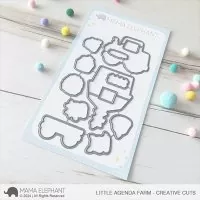 Little Agenda Farm - Creative Cuts - Stanzen - Mama Elephant