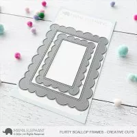 Flirty Scalloped Frames - Creative Cuts - Stanzen - Mama Elephant