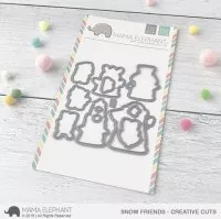 Snow Friends - Creative Cuts - Mama Elephant