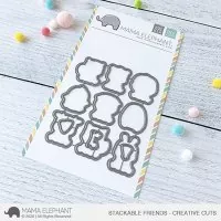 Stackable Friends - Creative Cuts - Dies - Mama Elephant
