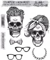 Wicked Hipsters - Rubber Stamps - Tim Holtz - Stampers Anonymous