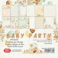 Baby Party - Papier Set - 6"x6" - Craft & You Design