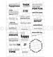My happy place - Clear Stamps - Alexandra Renke