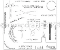 Ohne Worte - Clear Stamps - Alexandra Renke
