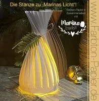 Marinas Licht Nr. 3 S - Stanze - FarbTon Papier