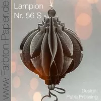 Stanze für Lampion Nr.56 S - Stanze - FarbTon Papier