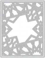 Geometric Cover Plate - Fancy Die - Stanze - Hero Arts