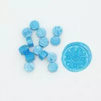 Wachspastillen - Pearly Blue - DIY & Cie