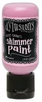 Dylusions Shimmer Paint - Flip Cap Bottle - Rose Quartz - Ranger