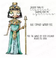 Oddball Cleopatra - Rubber Stamps - Stamping Bella