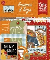 Fall Fever - Frames & Tags - Die Cut Embellishment - Echo Park Paper Co
