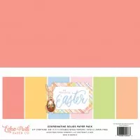 My Favorite Easter - Coordinating Solids Set - 12"x12" - Echo Park